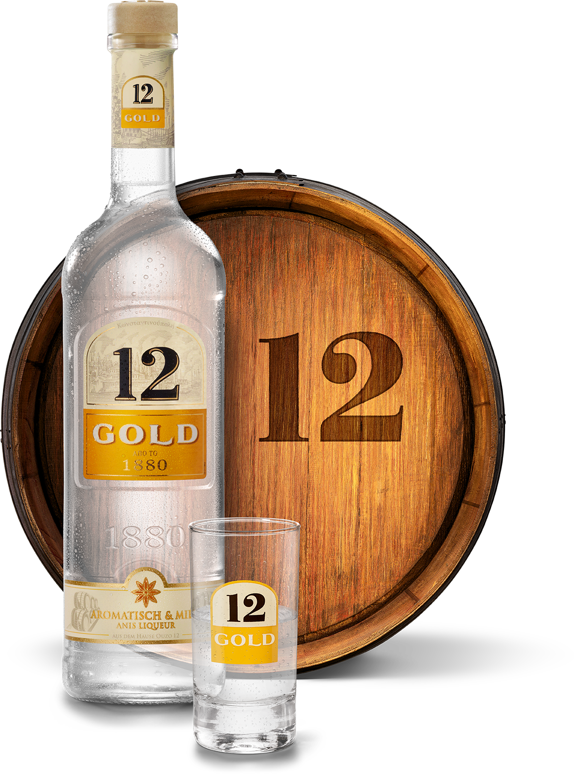 12 Gold Ouzo 12